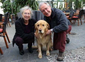 Hans Jürgen Schütte, Ehefrau Petra und Golden Retriever Rudi