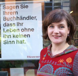 Autorin Frauke Scheunemann begeisterte die Besucher des Schnelsener Bücherecks
