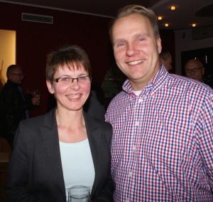 Anja Weßel und Marcus Bumann von der Schleswig-Holstein Netz AG