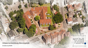 So soll der Ortskern "Am Markt" nach den Plänen des Besitzers aussehen