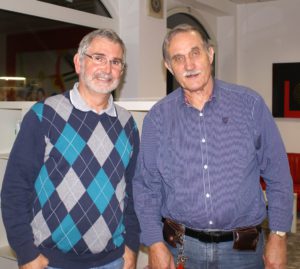 Halten den Vortrag: Joachim Czolbe (li.) und Dr. Norbert Murr