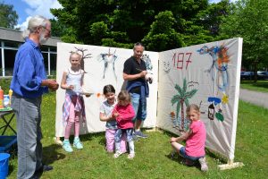 Malaktion Bönningstedt SPD Familienfest