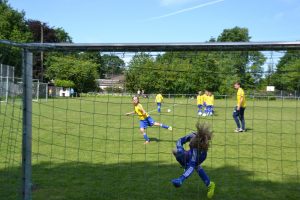 Fußball TuS Hasloh Turnier Kicken